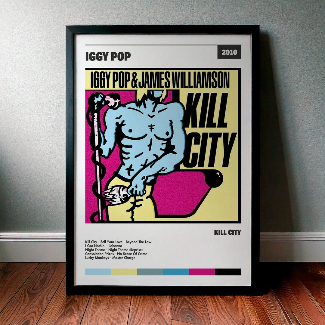 Cuadro Iggy Pop - Kill City