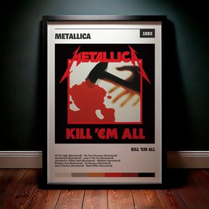 Cuadro Metallica - Kill 'Em All