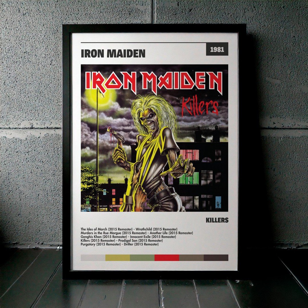 Cuadro Iron Maiden - Killers