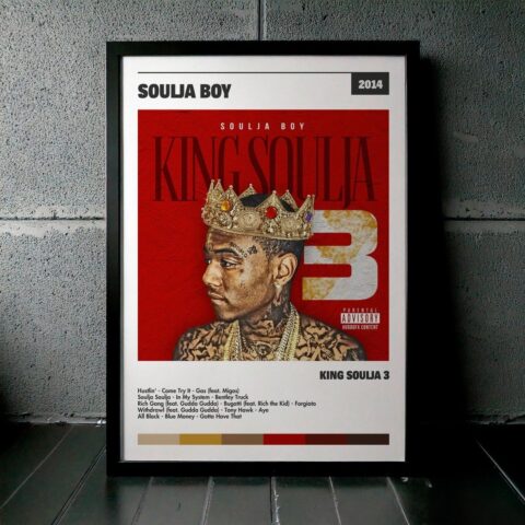 Cuadro Soulja Boy - King Soulja 3