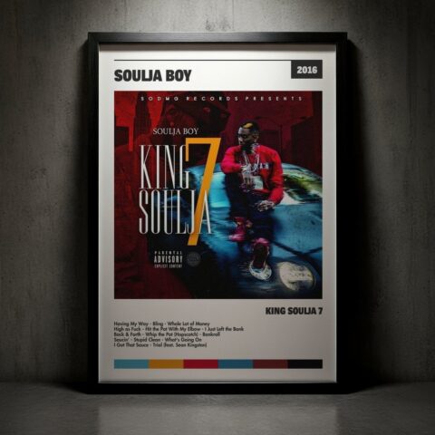 Cuadro Soulja Boy - King Soulja 7
