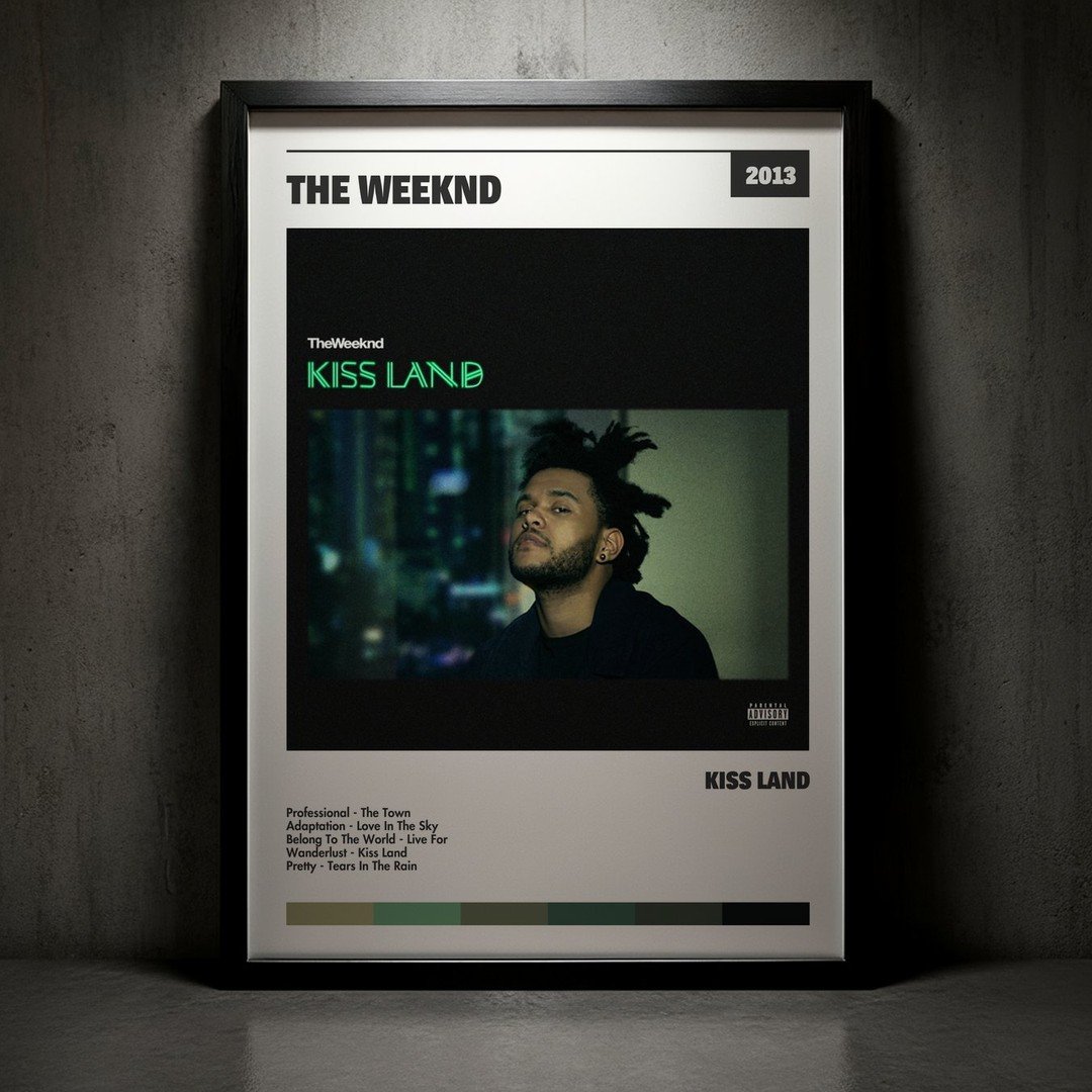 Cuadro The Weeknd - Kiss Land