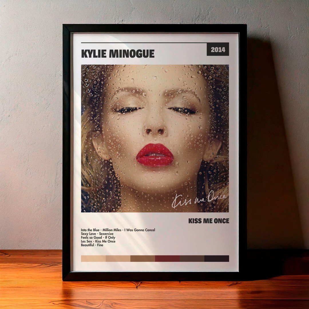 Cuadro Kylie Minogue - Kiss Me Once