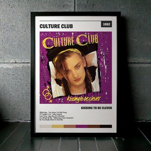 Cuadro Culture Club - Kissing To Be Clever