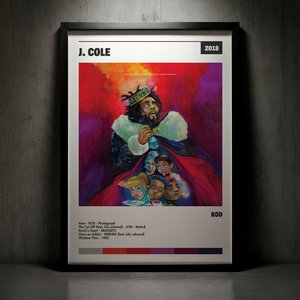 Cuadro J. Cole - KOD
