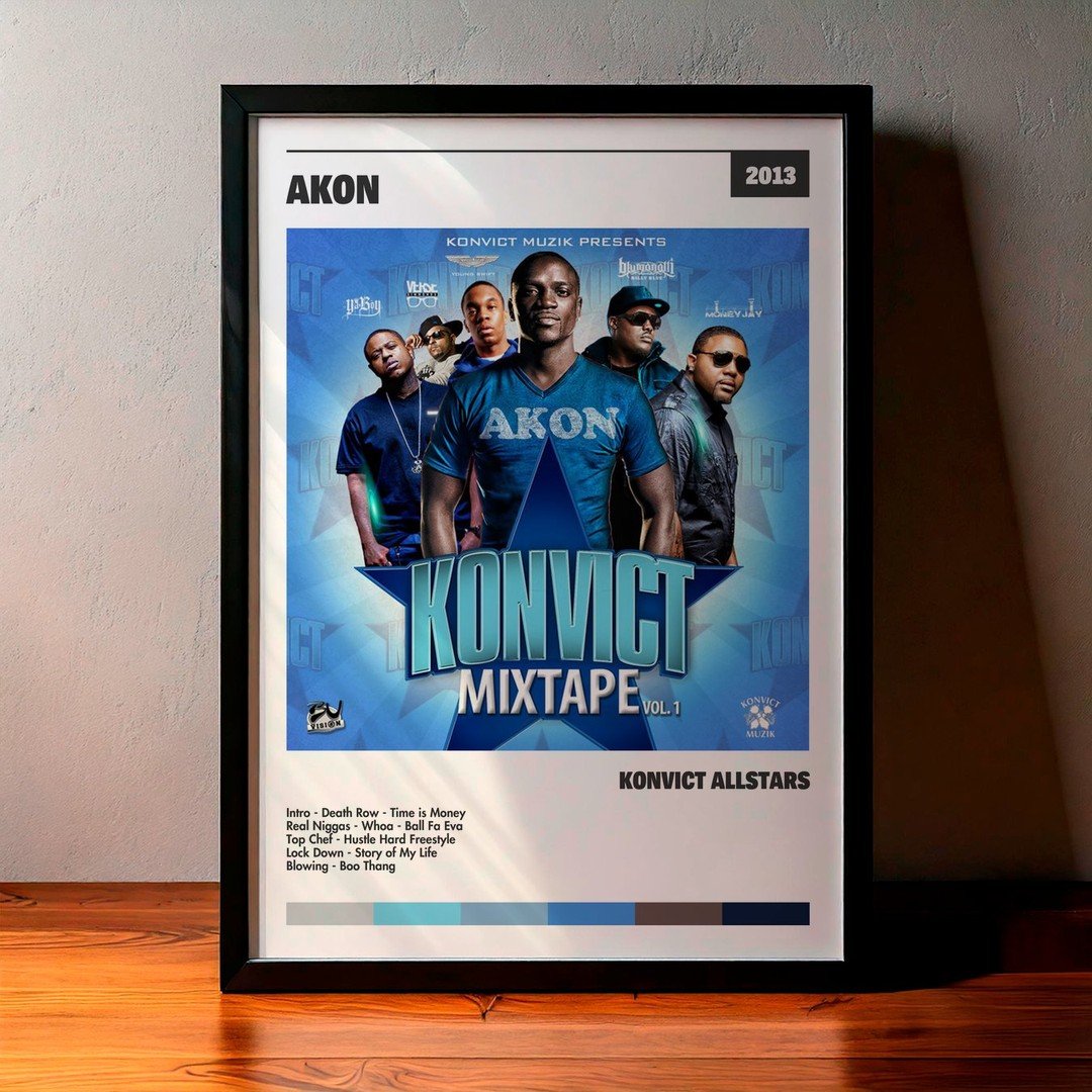 Cuadro Akon - Konvict Allstars