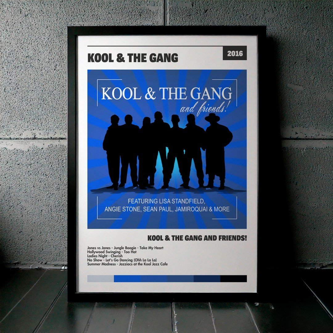Cuadro Kool & The Gang - Kool & The Gang and Friends!