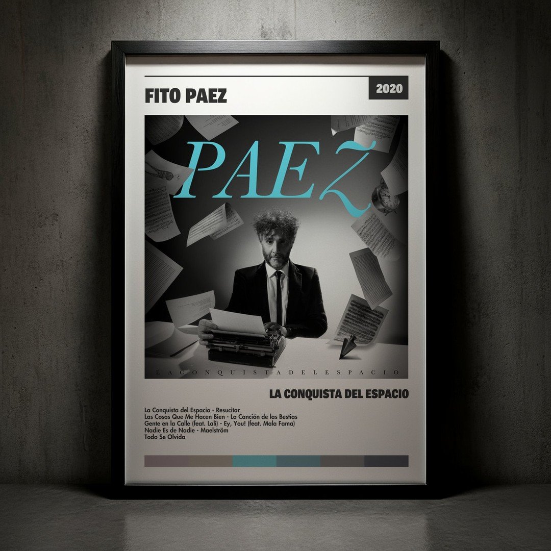 Cuadro Fito Paez - La Conquista del Espacio