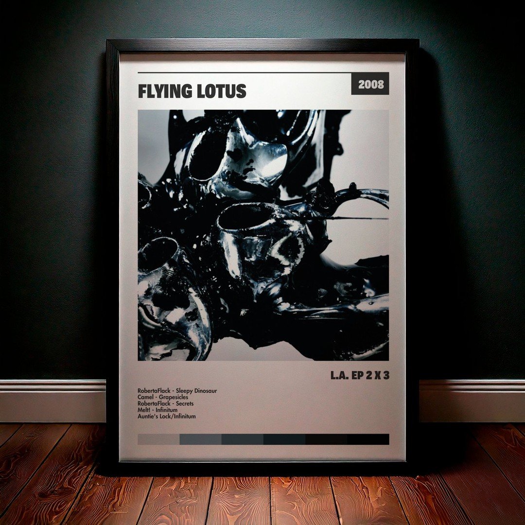 Cuadro Flying Lotus - L.A. EP 2 X 3