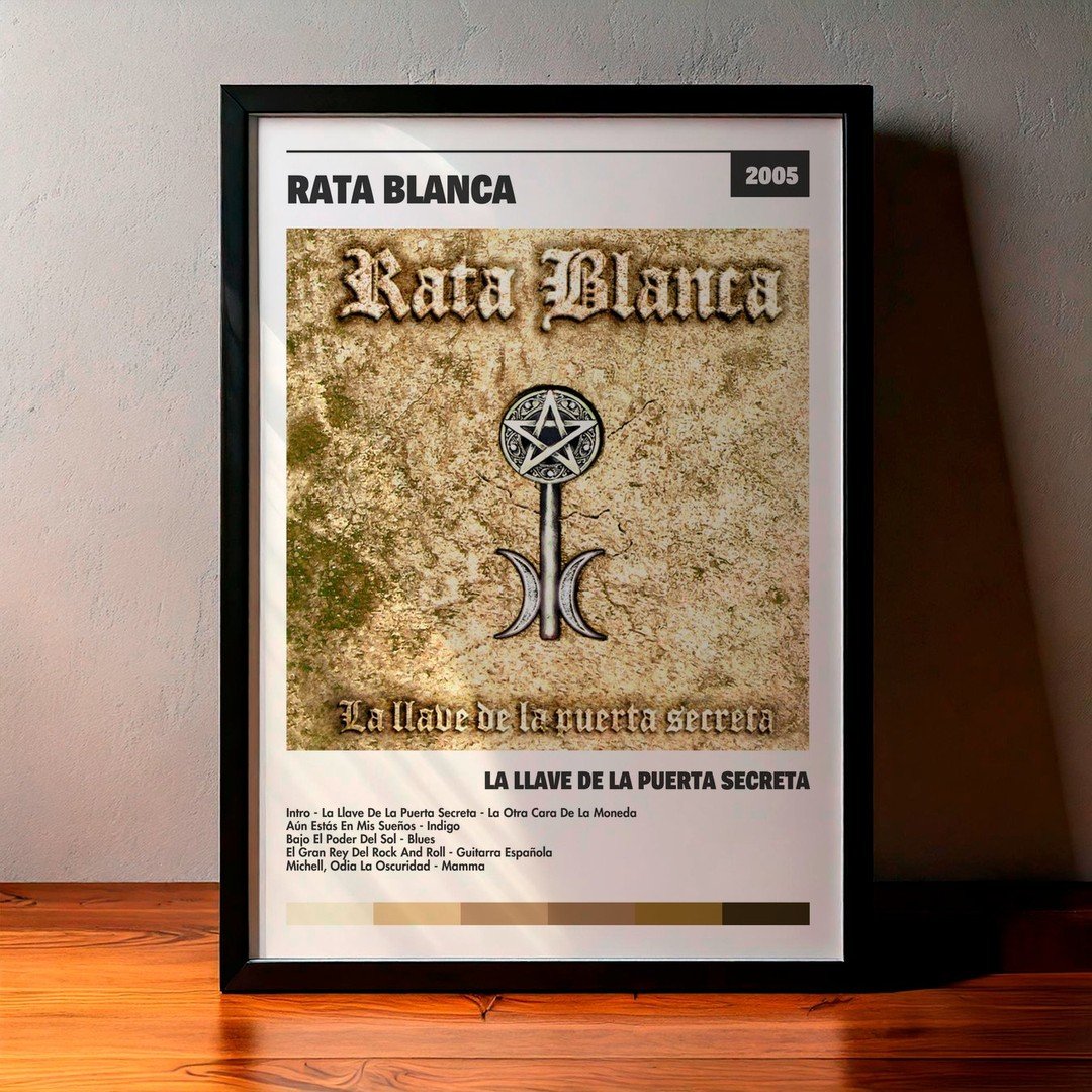 Cuadro Rata Blanca - La Llave De La Puerta Secreta