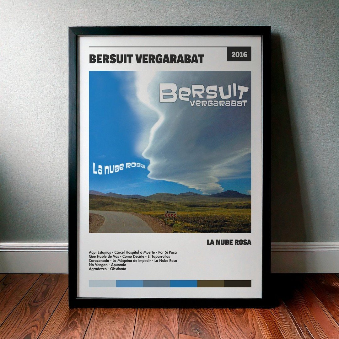 Cuadro Bersuit Vergarabat - La Nube Rosa