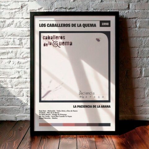 Cuadro Los Caballeros De La Quema - La Paciencia De La Araña