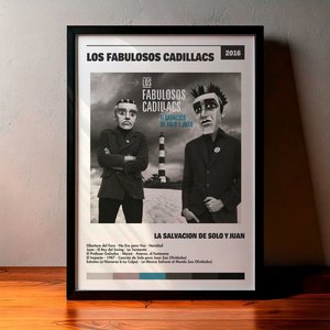Cuadro Los Fabulosos Cadillacs - La Salvación de Solo y Juan