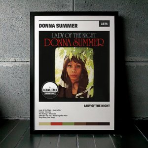 Cuadro Donna Summer - Lady Of The Night