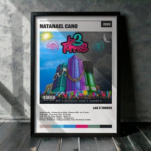 Cuadro Natanael Cano - Las 3 Torres