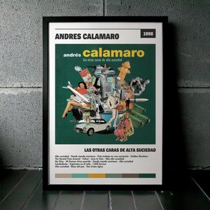 Cuadro Andrés Calamaro - Las otras caras de alta suciedad