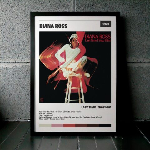 Cuadro Diana Ross - Last Time I Saw Him