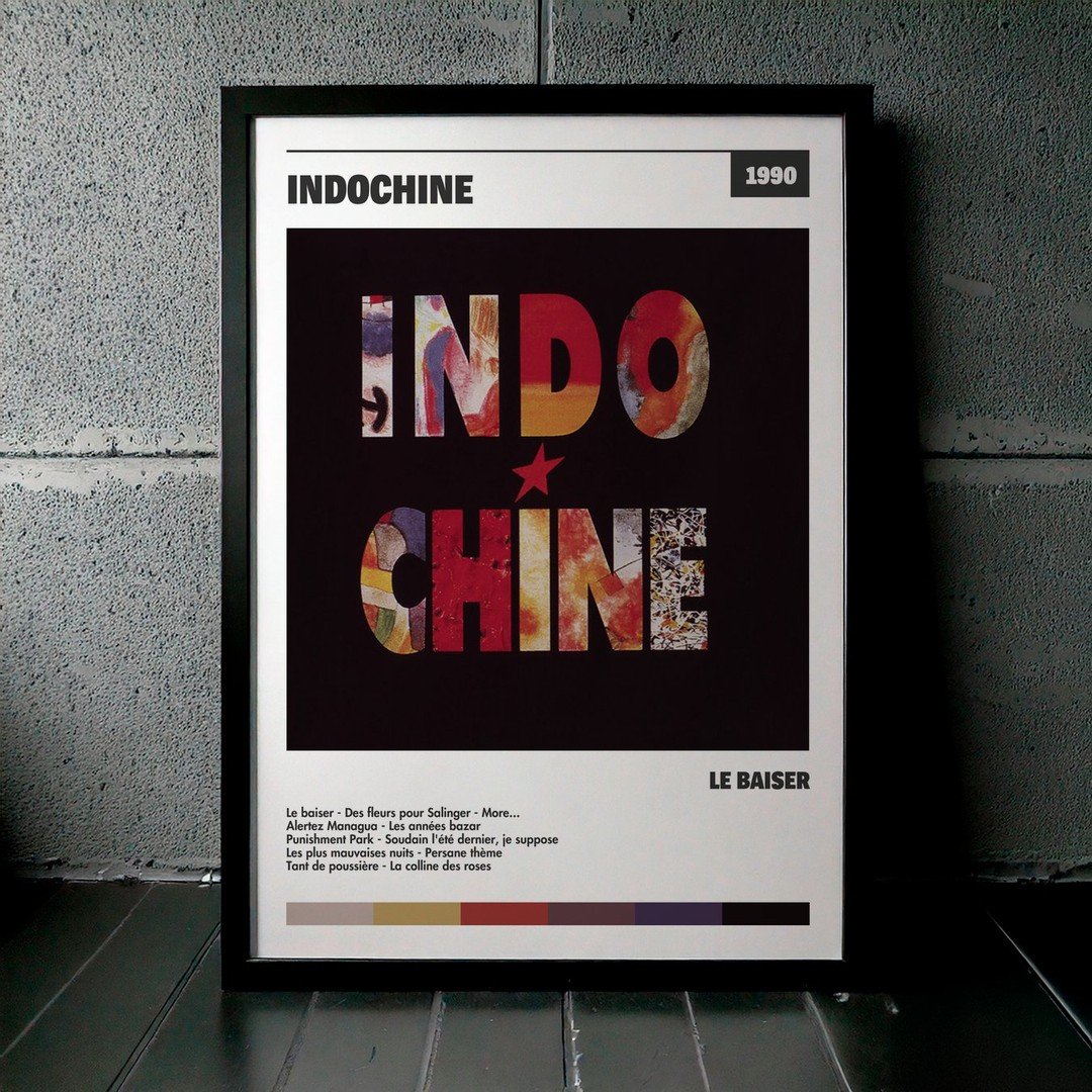 Cuadro Indochine - Le baiser