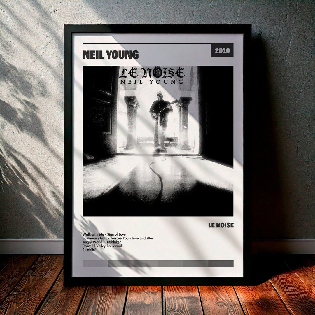 Cuadro Neil Young - Le Noise