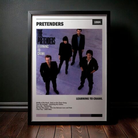 Cuadro Pretenders - Learning to Crawl