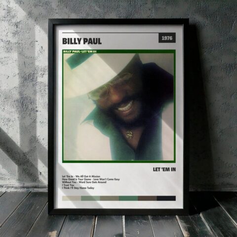 Cuadro Billy Paul - Let 'Em In