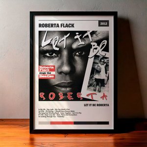 Cuadro Roberta Flack - Let It Be Roberta