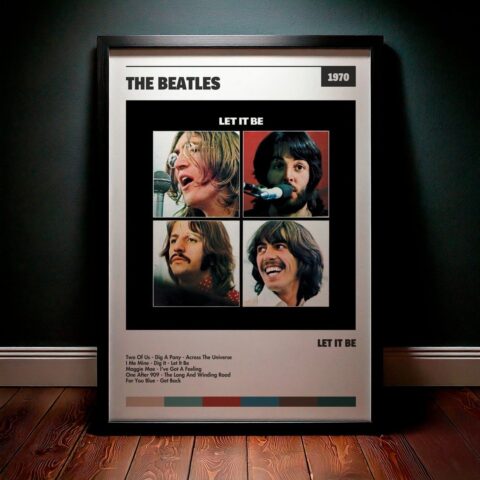 Cuadro The Beatles - Let It Be