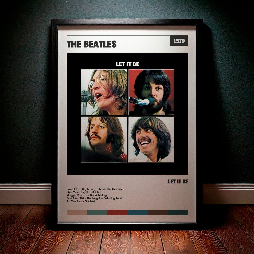 Cuadro The Beatles - Let It Be