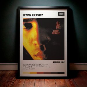 Cuadro Lenny Kravitz - Let Love Rule