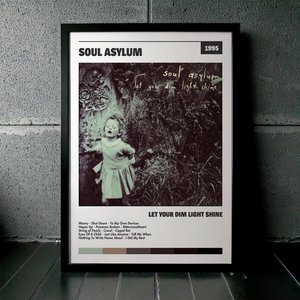 Cuadro Disco Asylum - Let Your Dim Light Shine