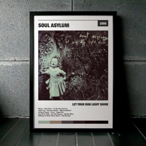 Cuadro Disco Asylum - Let Your Dim Light Shine
