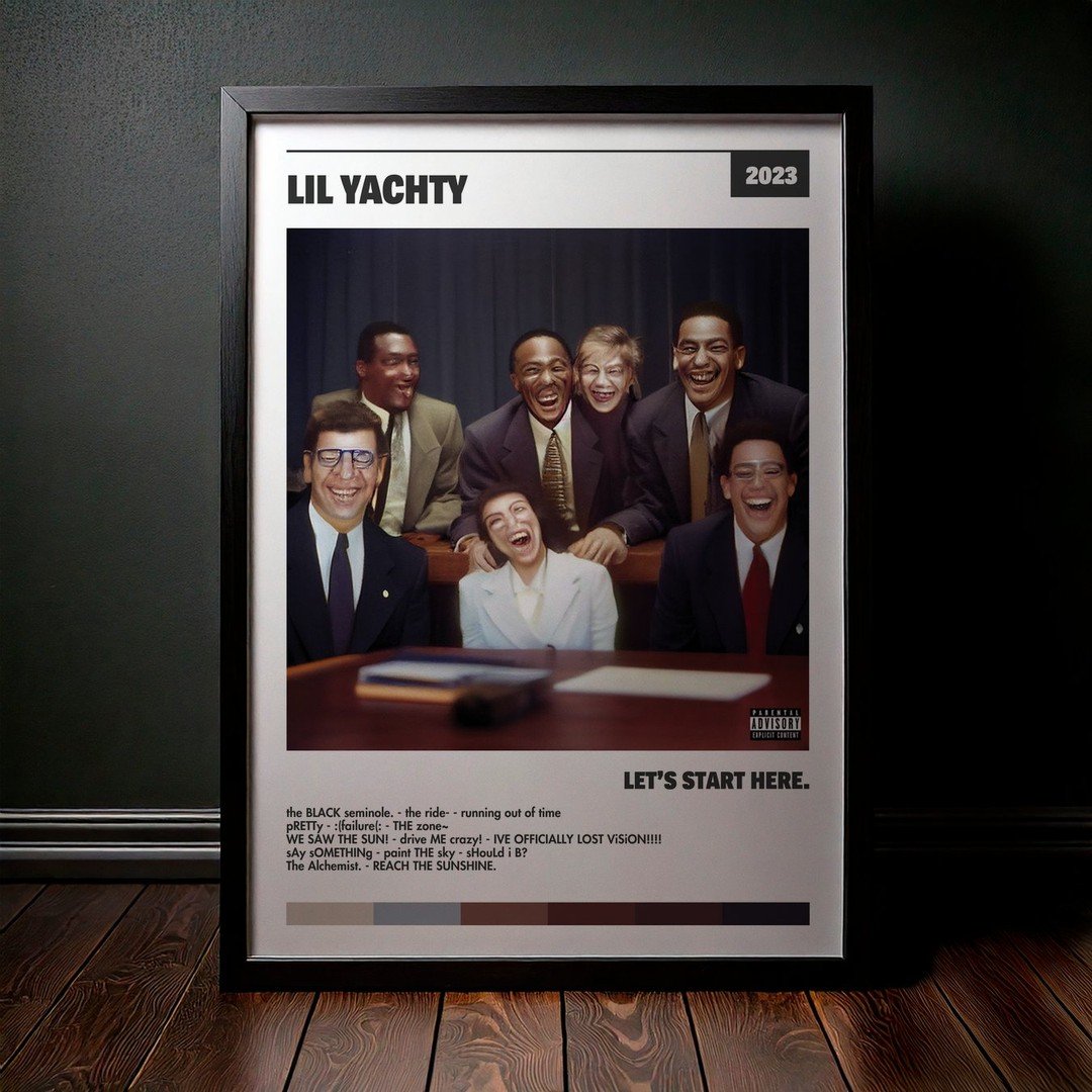 Cuadro Lil Yachty - Let’s Start Here.