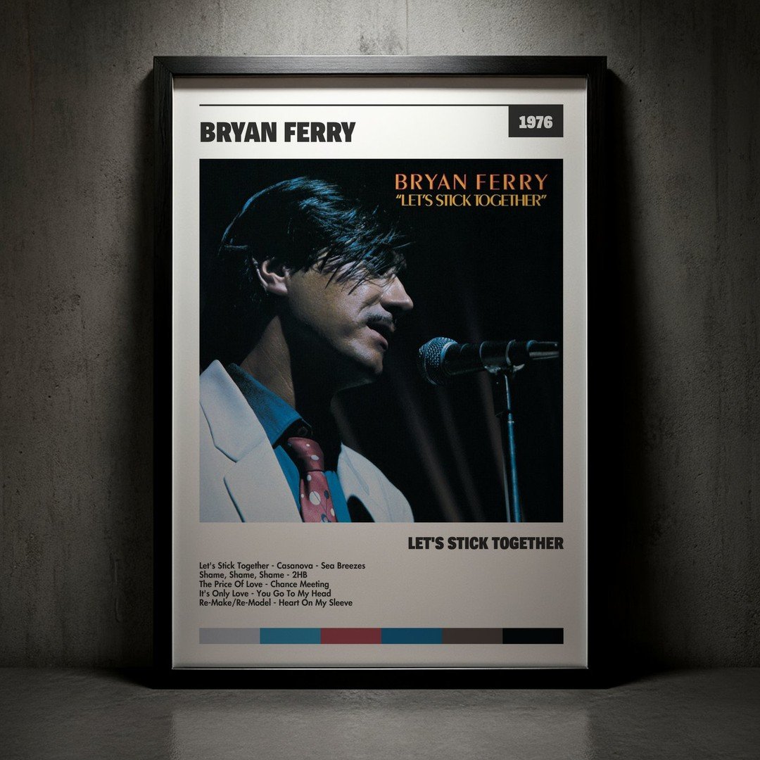 Cuadro Bryan Ferry - Let's Stick Together