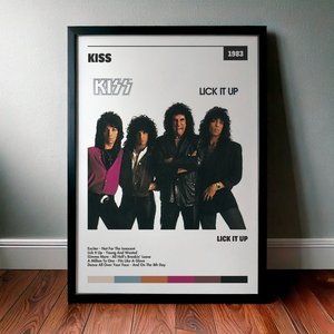 Cuadro KISS - Lick It Up