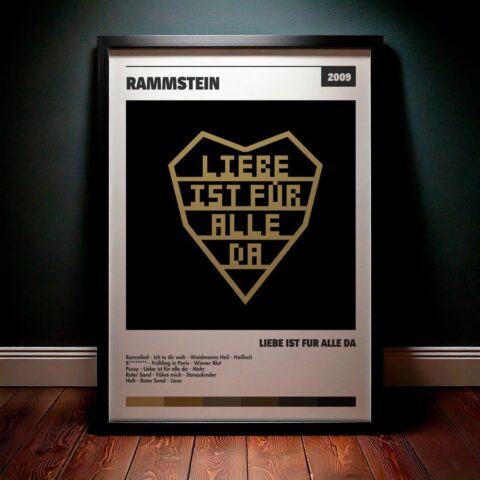 Cuadro Rammstein - Liebe ist für alle da