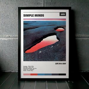 Cuadro Simple Minds - Life In A Day