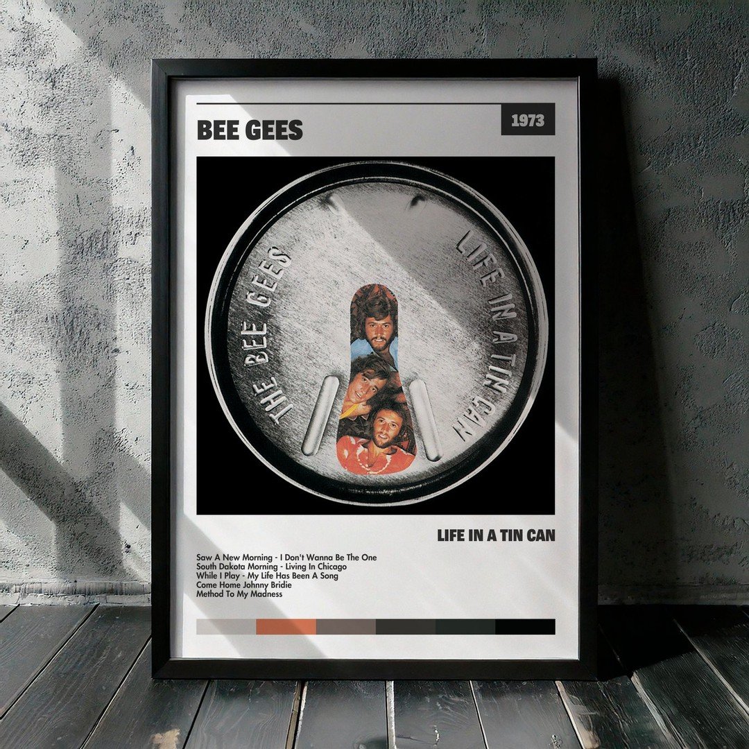 Cuadro Bee Gees - Life In A Tin Can