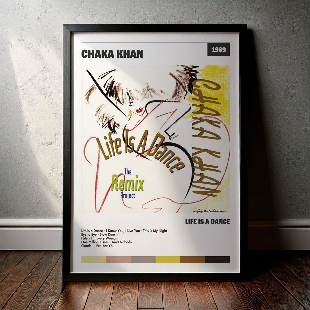 Cuadro Chaka Khan - Life Is a Dance