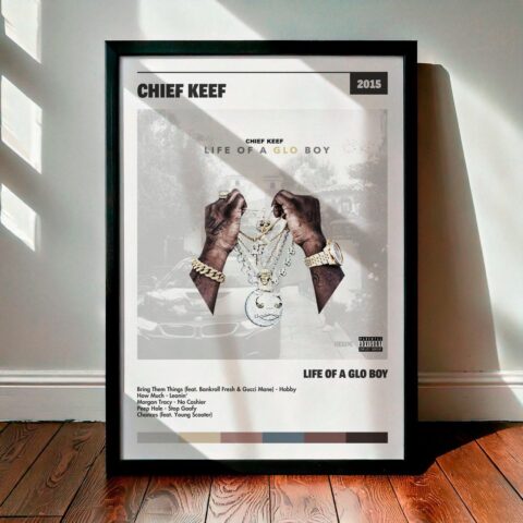 Cuadro Chief Keef - Life Of A GLO Boy