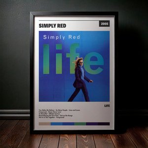 Cuadro Simply Red - Life