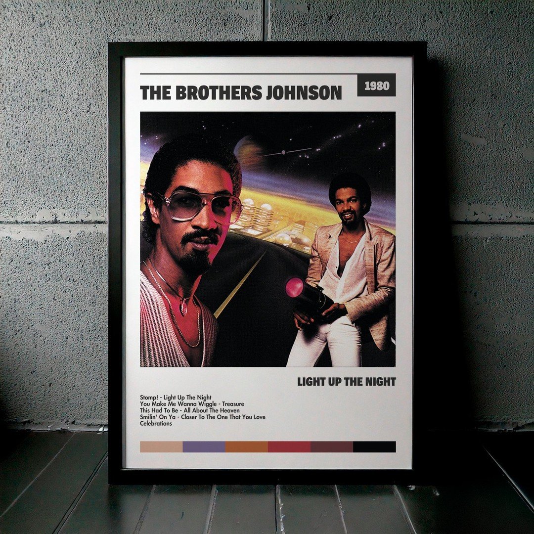 Cuadro The Brothers Johnson - Light Up The Night