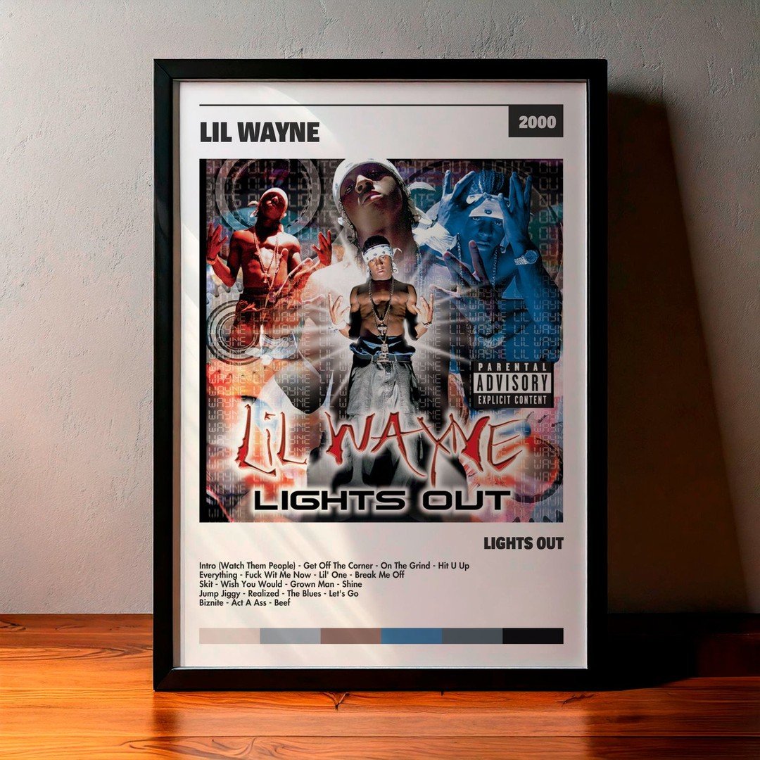 Cuadro Lil Wayne - Lights Out