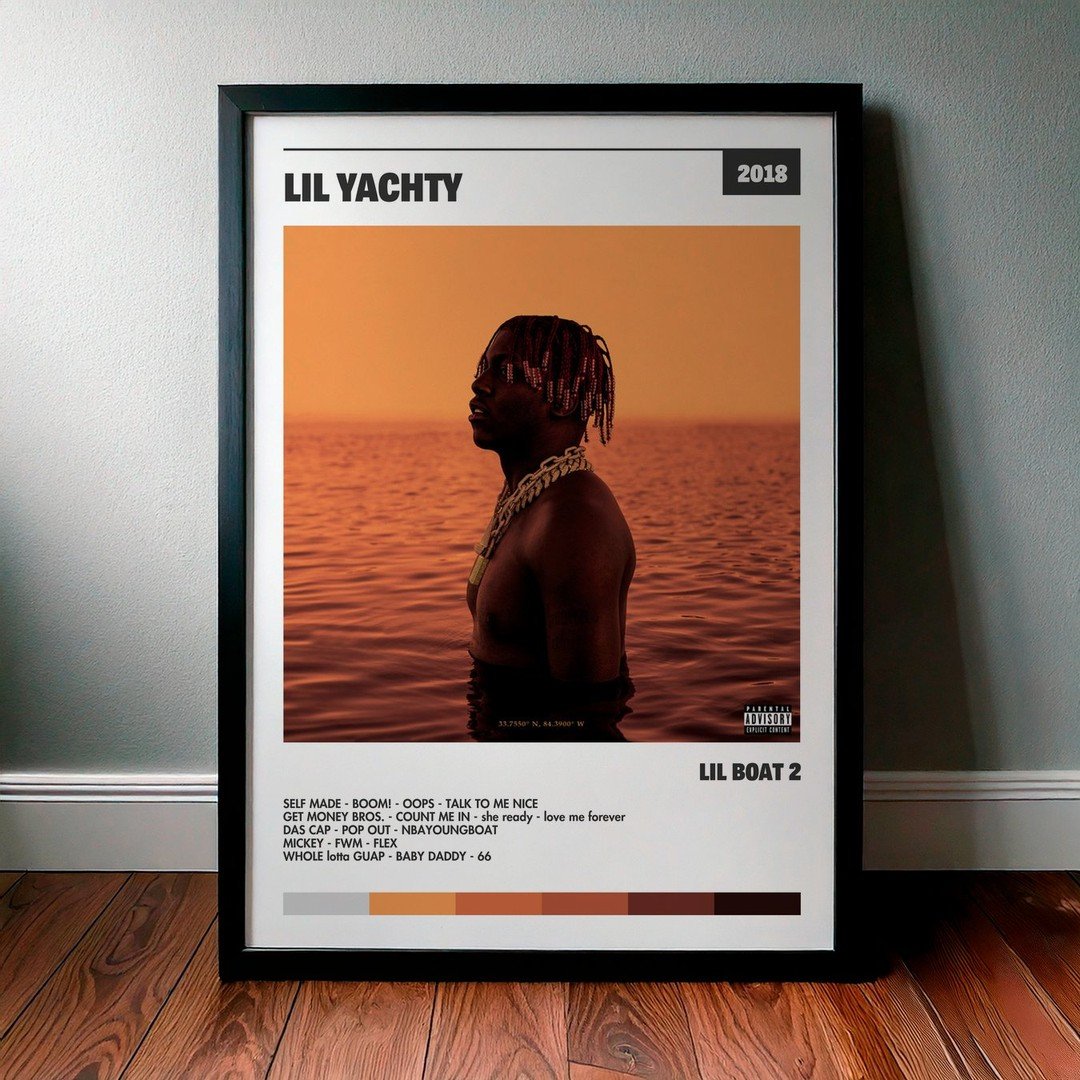 Cuadro Lil Yachty - Lil Boat 2