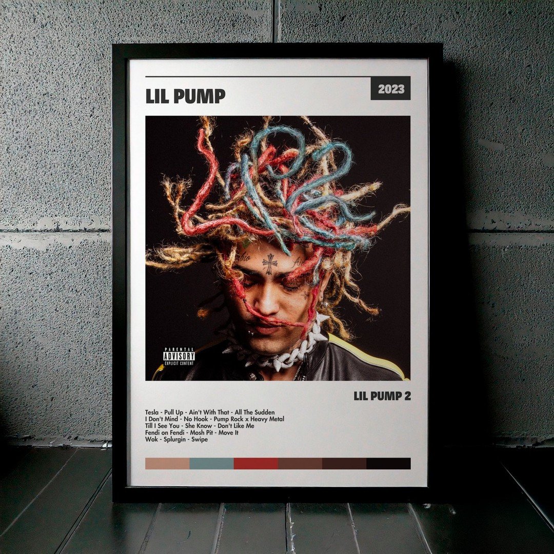 Cuadro Lil Pump - Lil Pump 2