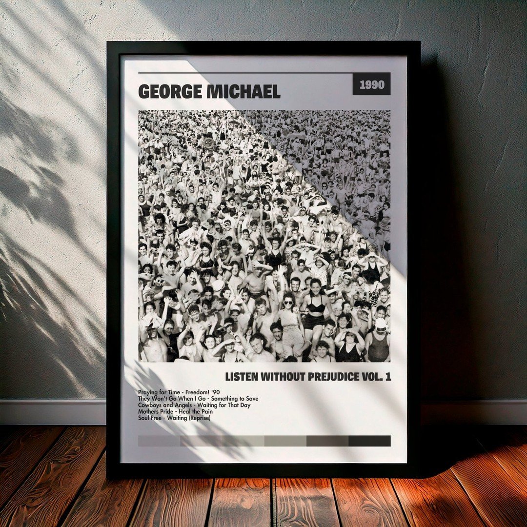 Cuadro George Michael - Listen Without Prejudice Vol. 1