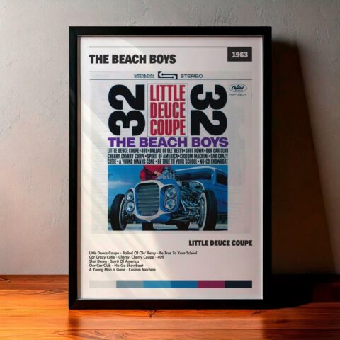 Cuadro The Beach Boys - Little Deuce Coupe