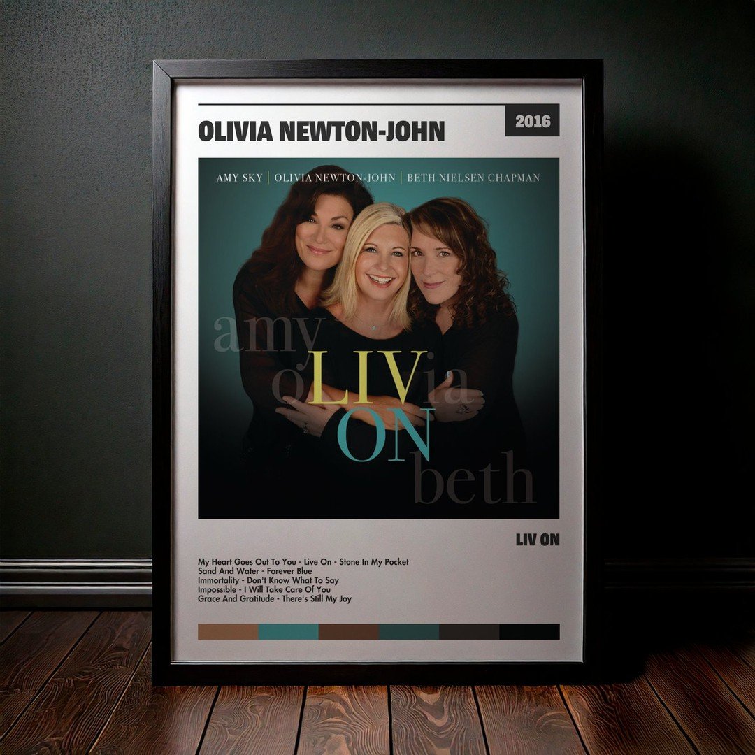 Cuadro Olivia Newton-John - Liv On