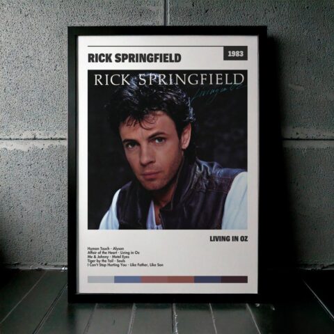 Cuadro Rick Springfield - Living In Oz