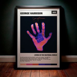 Cuadro George Harrison - Living in the Material World