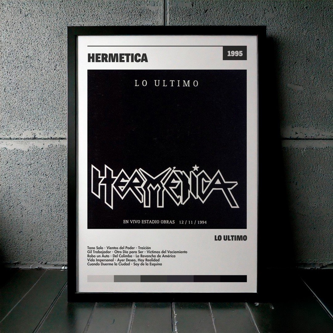 Cuadro Hermetica - Lo Último
